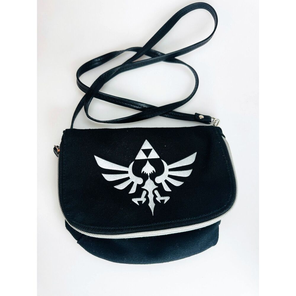 RARE 2014 Triforce Skyward sword legend of zelda mini crossbody purse bag EUC